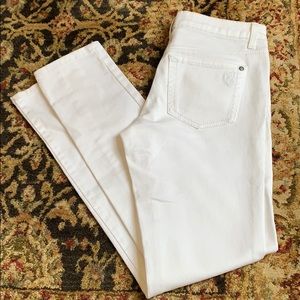 Jessica Simpson Forever Skinny White Jeans Size 27